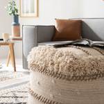 Pouf Raipura Wolle - Creme