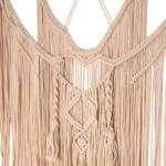 Wandbehang Ibiza Baumwollstoff / Kiefer massiv - Hellbeige / Kiefer