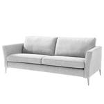 Sofa Mirabela (3-Sitzer) Strukturstoff - Platingrau