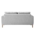 Sofa Berilo (2-Sitzer) Strukturstoff - Platingrau