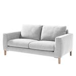 Sofa Berilo (2-Sitzer) Strukturstoff - Platingrau