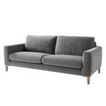 Sofa Berilo (3-Sitzer) Strukturstoff - Haselnuss