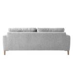 Sofa Berilo (3-Sitzer) Strukturstoff - Platingrau