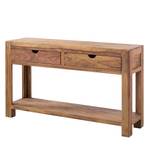 Console Yoga Acacia massif Blanc