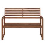 Banc Mimo II Acacia massif - Marron