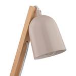 Tafellamp Iono ijzer/massief grenenhout - Grijs