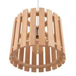 Hanglamp Lenko massief lindehout - bruin