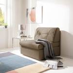 Fauteuil convertible Arctic I Tissu - Gris Sahara