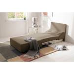 Fauteuil convertible Arctic I Tissu - Gris Sahara