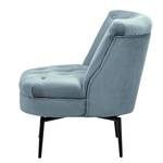 Fauteuil Jonas II Velours - Bleu pastel