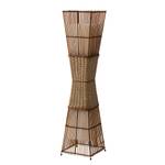 Lampadaire Bamboo I Tissu / Tressage bambou - 2 ampoules