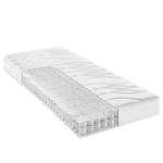 Matelas à ressorts bombés ensachés 7 zon Blanc - Textile - 90 x 22 x 200 cm