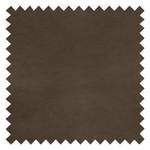 Chaises capitonnées Spoford (lot de 2) Microfibre / Chêne massif - Chêne - Marron