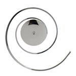 LED-plafondlamp Chiniot Plexiglas/aluminium - 1 lichtbron