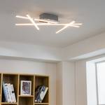 Plafonnier LED Morioka Plexiglas / Aluminium - 4 ampoules