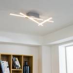 LED-plafondlamp Morioka Plexiglas/aluminium - 3 lichtbronnen