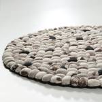 Tapis en laine Salina Laine - Blanc / Marron