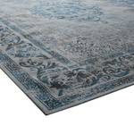 Tapis Divin I Tissu mélangé - Gris clair / Turquoise