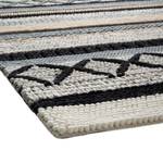 Tapis Finike Laine - Beige / Noir