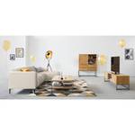 Ecksofa Crawford I Webstoff Webstoff Saia: Beige - Breite: 255 cm - Longchair davorstehend rechts