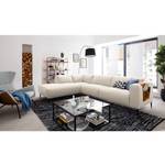 Ecksofa Crawford Iii Webstoff Webstoff Saia: Beige - Ottomane davorstehend links