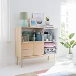 Dressoir Albin deels massief - Eik - Wit