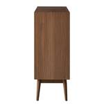 Dressoir Albin deels massief - Walnoot - Wit