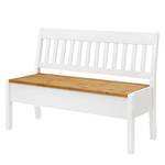 Banc Boston I Pin massif - Epicéa blanc / Epicéa lessivé - Largeur : 131 cm