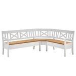 Banc d'angle Fjord Pin massif - Epicéa blanc / Epicéa lessivé - 213 x 170 cm