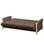 Schlafsofa Outwell Strukturstoff - Braun