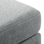 Repose-pieds Croom Tissu - Tissu Polia: Gris platine