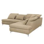 Hoekbank Rockford I geweven stof - Beige