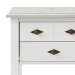 Console Bergen I Pin massif - Pin blanc - Pin blanc - Largeur : 102 cm