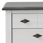 Console Bergen I Pin massif - Pin blanc / pin gris - Epicéa blanc / Epicéa gris - Largeur : 58 cm