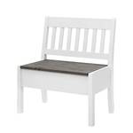 Banc Boston Pin massif - Epicéa blanc / Epicéa gris - Largeur : 83 cm - Sans accoudoirs