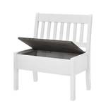 Banc Boston Pin massif - Epicéa blanc / Epicéa gris - Largeur : 83 cm - Sans accoudoirs