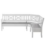 Banc d'angle Fjord Pin massif - Epicéa blanc / Epicéa gris - 213 x 170 cm