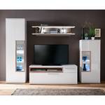 Meuble TV Ledigos I Blanc brillant / Blanc