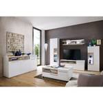 Meuble TV Ledigos I Blanc brillant / Blanc