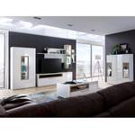 Meuble TV Ledigos II Blanc brillant / Blanc