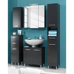 Armoire de toilette Quickset 311 Avec éclairage - Anthracite - Largeur : 68 cm