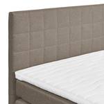 Boxspringbett Harvi Webstoff - 120 x 200cm