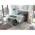 Lit boxspring Belesar (avec surmatelas) Avec surmatelas - Gris lava