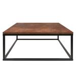 Table basse Fountain Marron rouille / Noir