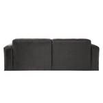 3-Sitzer Sofa LORALAI Samt Ravi: Grau