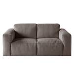 2-Sitzer Sofa LORALAI Cord - Cordstoff Lola: Espresso