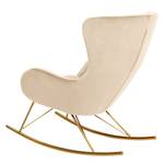 Rocking chair Skamby Velours - Crème