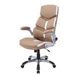 Fauteuil de direction Bigbee Imitation cuir - Latte macchiatto