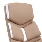 Fauteuil de direction Bigbee Imitation cuir - Latte macchiatto