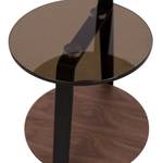Tavolino Eton Materiale a base di legno/metallo - marrone/nero